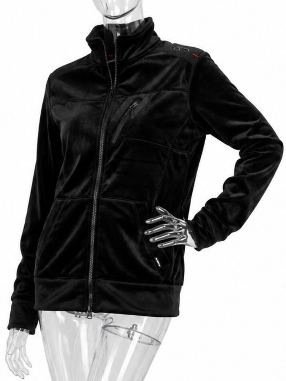 Spyder‎ Active Jacket Full Zip Pockets Athletic Black Large SKUCH113